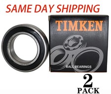2PACK TIMKEN 6008-2RS 40X68X15MM Double Rubber Seal Ball Bearings