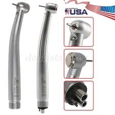 KAV Style Dental Fiber Optic LED E-generator High Speed Handpiece 2/4 Holes NEW