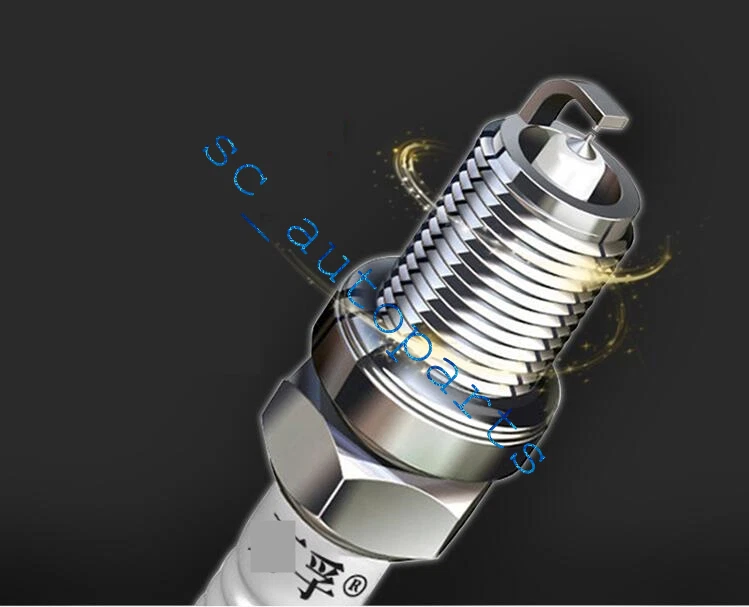 4Pcs Metalic Alloy Ignition Spark Plugs Kit For Mercedes-Benz S400 2010-2015 - Image 3 of 4