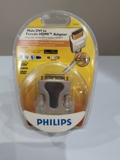 NEW PHILIPS Male DVI to Female HDMI Adapter