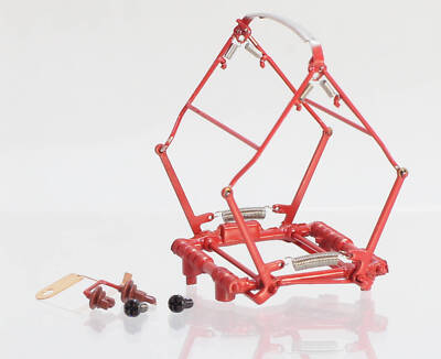 LILIPUT L32540-955-1 Scherenstromabnehmer SBS 10 rot und Kleinteile, DRG E 44.1