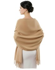 Womens Winter-Scarf Soft-Warm Plush-Fleece-Shawl-Wrap Cold-Weather-Scarves