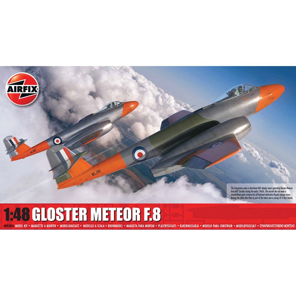 Airfix A09182A Gloster Meteor F.8 1:48 Scale Model Aircraft Kit - Image 11