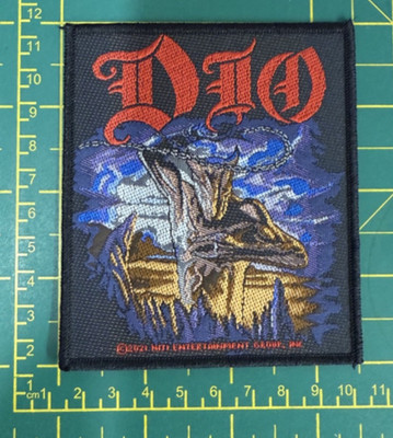 DIO HOLY DIVER MURRAY WOVEN SEW ON PATCH OFFICIALLY LICENSED