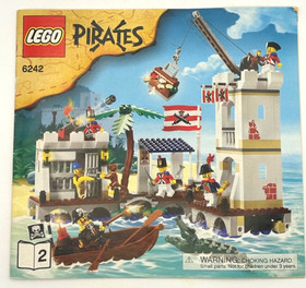 LEGO Instruction Manual Lot 5 Pirates 6242 Agents 8636 Aqua Raiders 7776