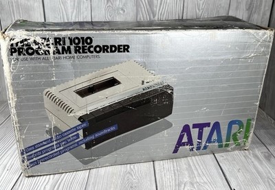 The Atari 1010 Program Recorder - Netzteil & Owners Guide in Box Vintage