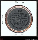 1964 Topps Coins #157 Juan Marichal All-Star San Francisco Giants — photo 2