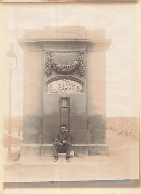 Dunbar East Lothian Schottland~Barometer Cornwell's Harbour~~1890er FOTO