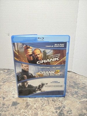 Crank - Crank 2 High Voltage - Transporter 3 Pack Blu-ray Jason Statham (2009)