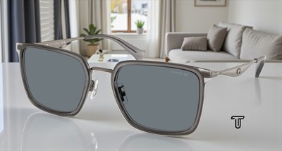 COACH HC7171 945755 Cw226 Gunmetal Grey Grey Solid 56 mm Men's Sunglasses