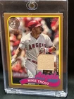 2024 Topps Series 2 - 1989 Topps Baseball Relics Mike Trout #89R2-MT (MEM) 13/50