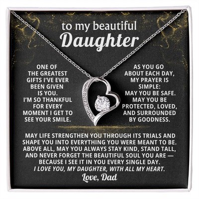 To my beautiful Daughter, One of the greatest gifts I ve ever been given is you