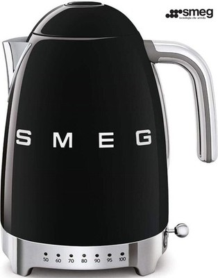 SMEG Wasserkocher 50's KLF04BL schwarz - Leichte Gebrauchsspuren