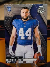 2025 Panini Mosaic Cam Skattebo (RC) Variation Base New York Giants 