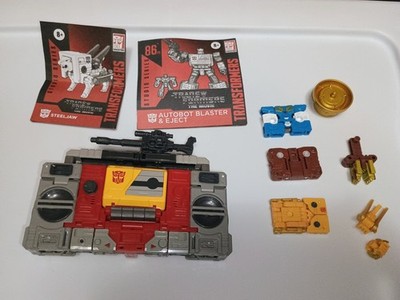 Transformers Studio Studio Series 86 Blaster Eject Ramhorm Steeljaw Lot