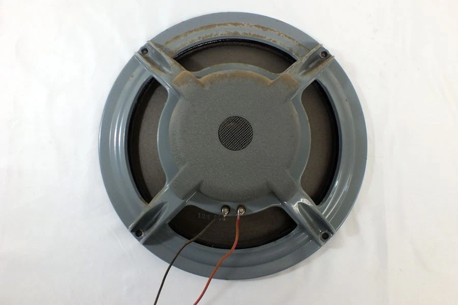 复古 1956 - 57 早期 JBL James B Lansing D123 12 英寸扬声器 16 欧姆全部原装 — 第 2/4 张图片