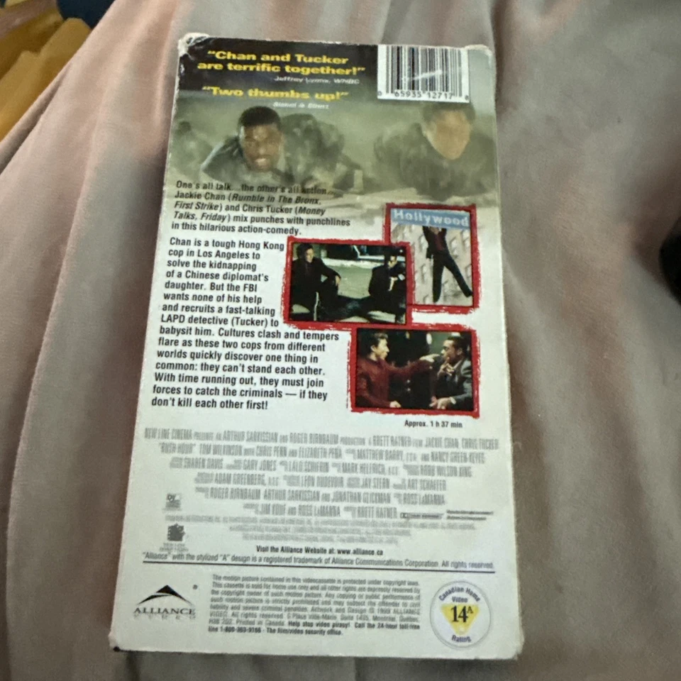 Rush Hour (VHS, 1999) - Image 2 of 2