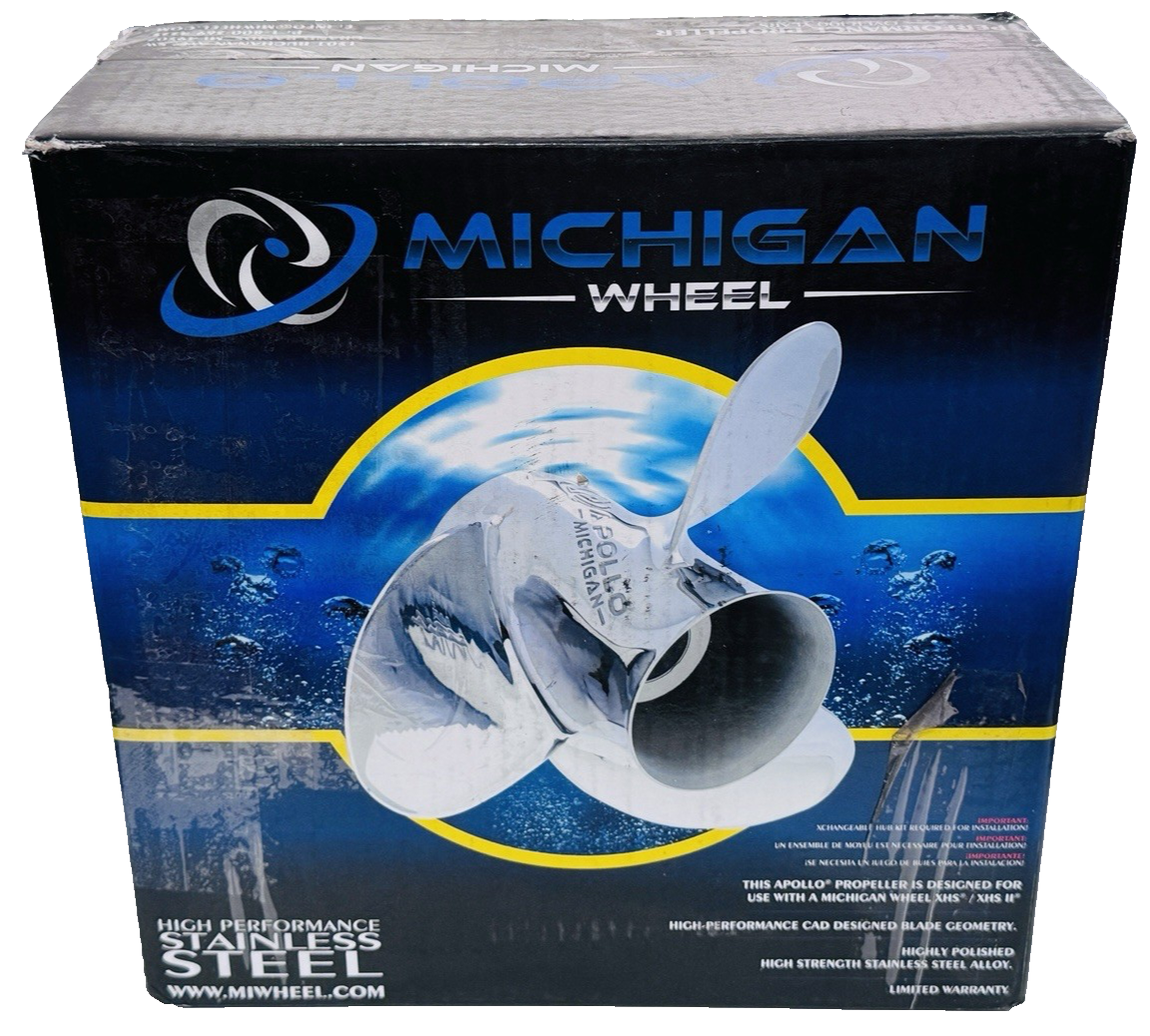 Michigan Wheel Apollo Stainless Steel Prop Honda 35 - 60hp 10 1/2