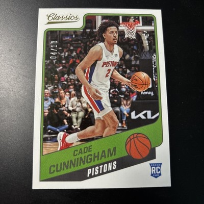 2021-22 Chronicles Classics HOLD /10 Cade Cunningham #152 RC Rookie Card Pistons
