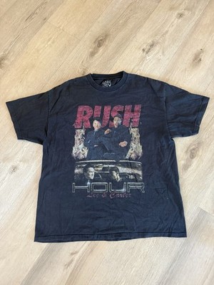 Vintage Rush Hour Movie Promo T Shirt XL Black Jackie Chan Chris Tucker