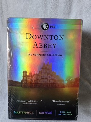 PBS Downton Abbey The Complete Collection Original UK Edition New in Box 22 Disc