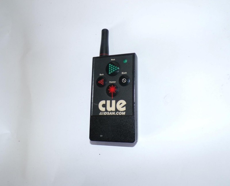 Dsan Perfect Cue Wireless Presentation Remote Clicker Transmitter (B4205)
