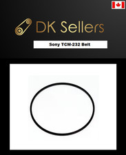 Belts for Sony TCM-232 Cassette-Corder Tape Recorder MB5 