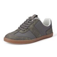 Damen Retro-Sneaker 38,5 EU Grau Kunstleder Kunstwildleder Amazon Essentials