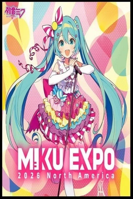 Miku Expo 2026 North America Tour Poster