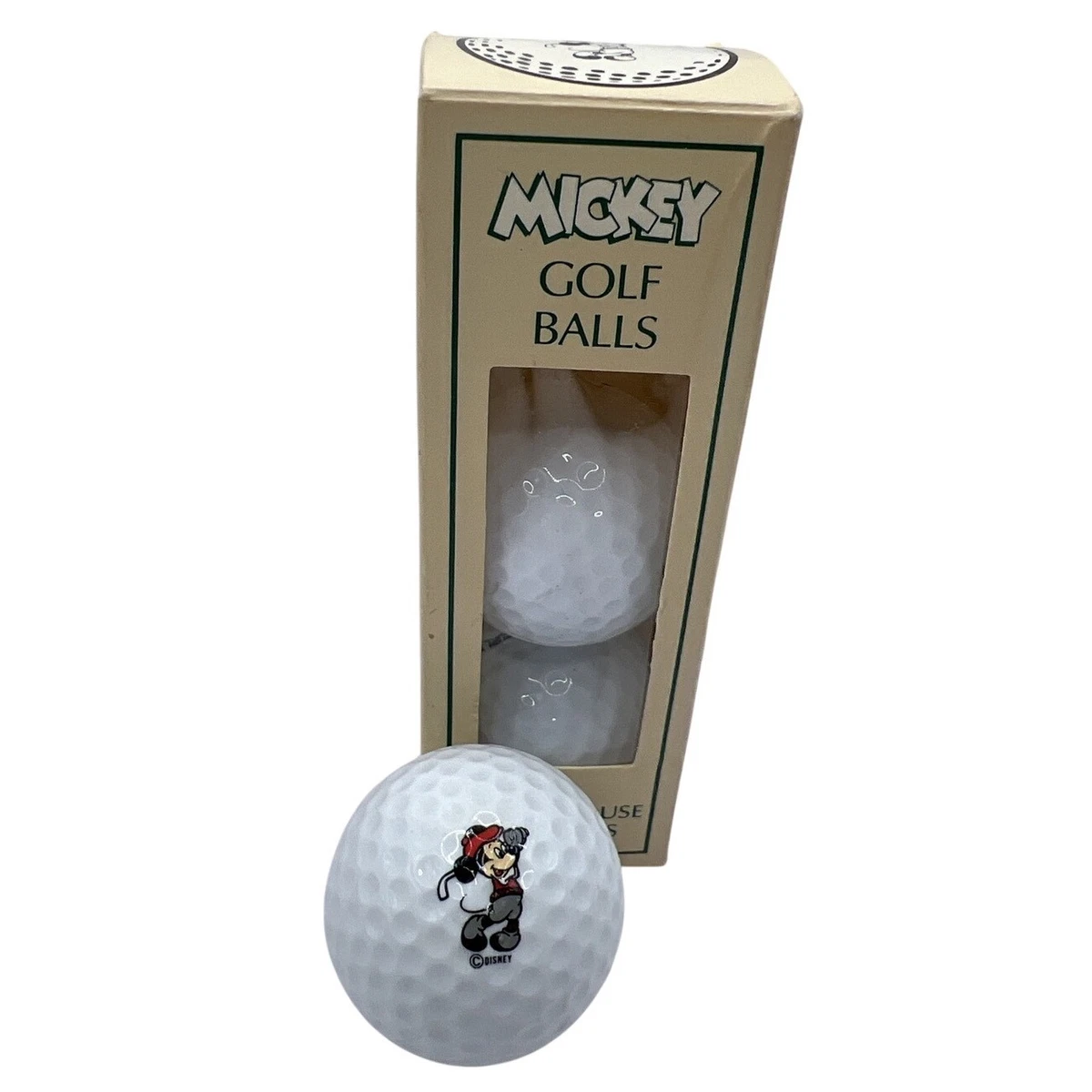 Mickey Mouse Golf Balls In Vintage Golf Balls for sale | eBay