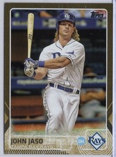2015 Topps Update #US259 John Jaso Gold #'d 0348/2015