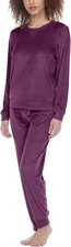 Honeydew Women's 2 Piece Super Soft Fleece Lounge PJ Set Size XL