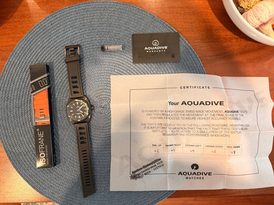 Aquadive Bathyscape 1000 watch