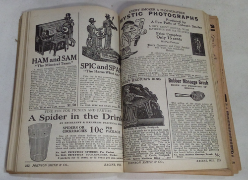 VTG 1930s?? JOHNSON SMITH & CO CATALOG #130 NOVELTY TOYS JEWELRY GUNS PISTOLS O - Picture 8 of 10