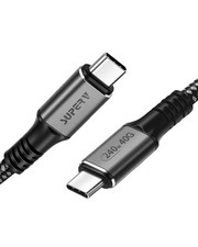 3.3ft/100cm USB C to USB C Fast Charging Nylon Cable High-Speed Data Transfer
