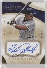 2014 Panini Immaculate 62/99 Andres Galarraga #45 Auto 0m0