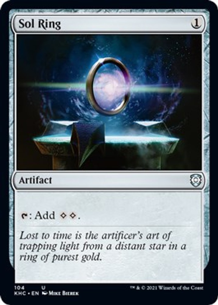 Sol Ring - 104 - LP - Commander: Kaldheim