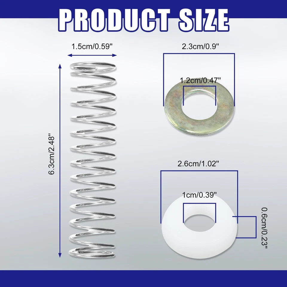 Paquete (1) Kit de resorte de buje de eje transversal de palanca de cambios para GMC para Buick Foto 3 de 4
