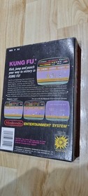 Kung Fu NES Nintendo Game Complete In Box With Instruction Manual Rare Game