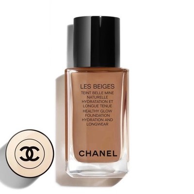 CHANEL Les Beiges Healthy Glow Liquid Foundation Hydration Longwear BR 132 30ml 