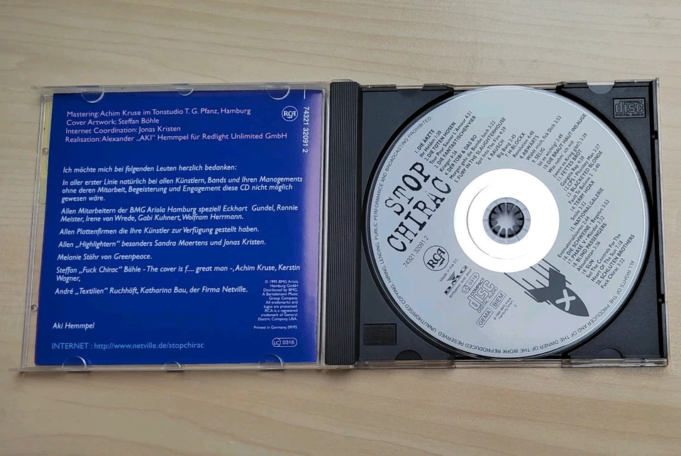 CD Stop Chirac - various - Bild 3 von 3