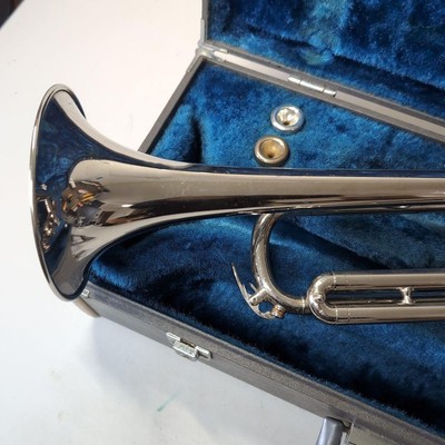YAMAHA YTR-135 Trumpet Silver Color with Hard Case Used | eBay
