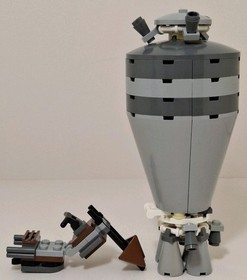 Lego SHIP & BIKE ONLY Droid Escape For Set 9490 NO MINIFIGURES