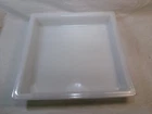 Vintage Rare Milk Glass 9.5" Square Medical Autoclave Vanity Tray