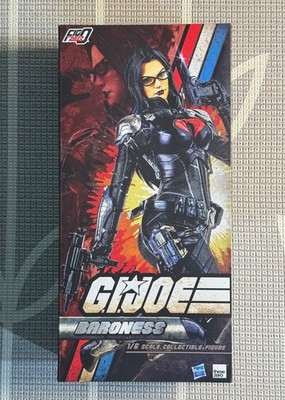 Threezero G.I. Joe FigZero Cobra Baroness 1/6 Scale 12'' Action Figure - New
