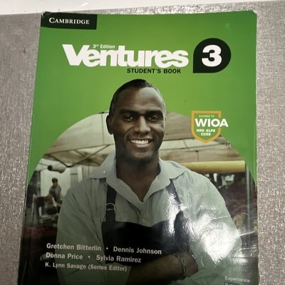 Cambridge Ventures 3 Student's Book 3rd Edition Student Edition ESL English