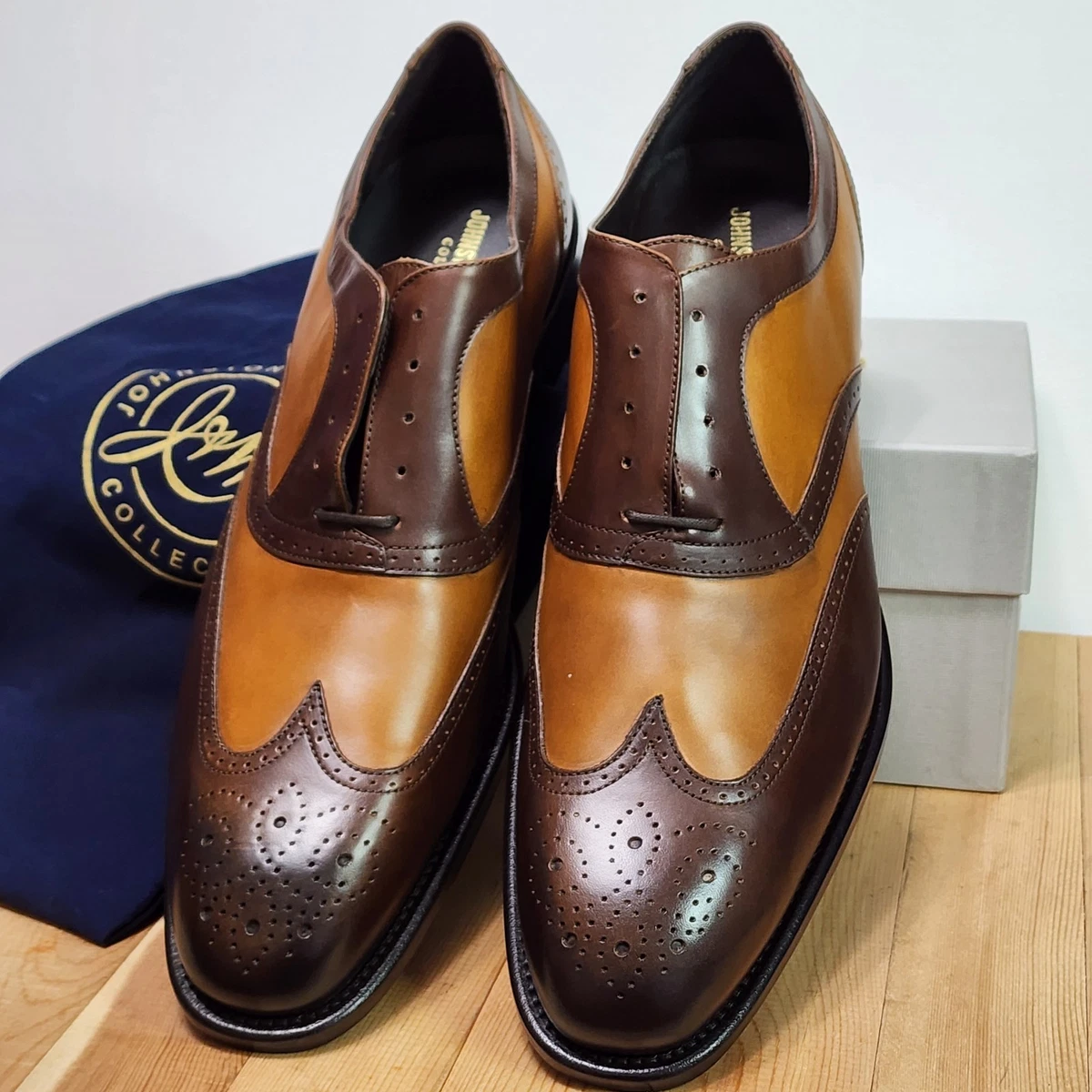 Johnston & Murphy Wing Tip-Men display picture 1
