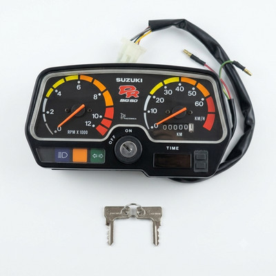 suzuki dr 50 big speedometer assy - new old stock - OEM