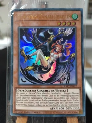 HARPYIEN-KANALISIERERIN - LART-DE022 Ultra Rare / OVP Sealed Near Mint - Mint - Bild 1 von 3