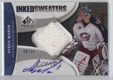 2009-10 SP Game Used Edition Inked Sweaters 8/50 Steve Mason #IS-SM Auto 2d8